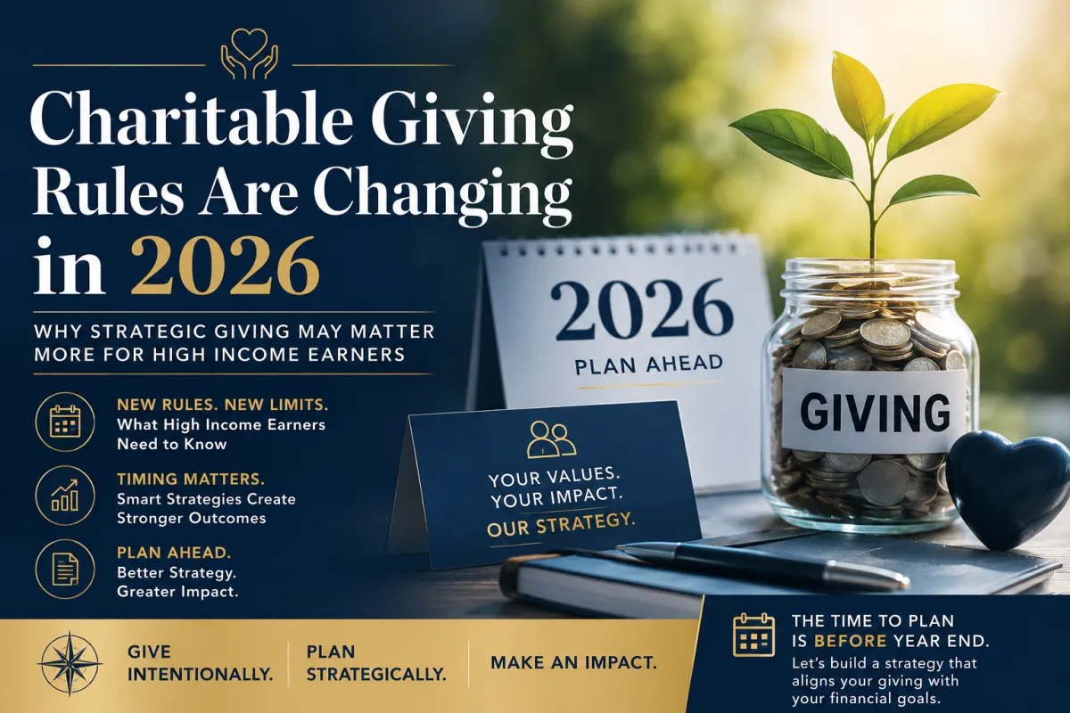 Charitable Giving Rules Are Changing in 2026