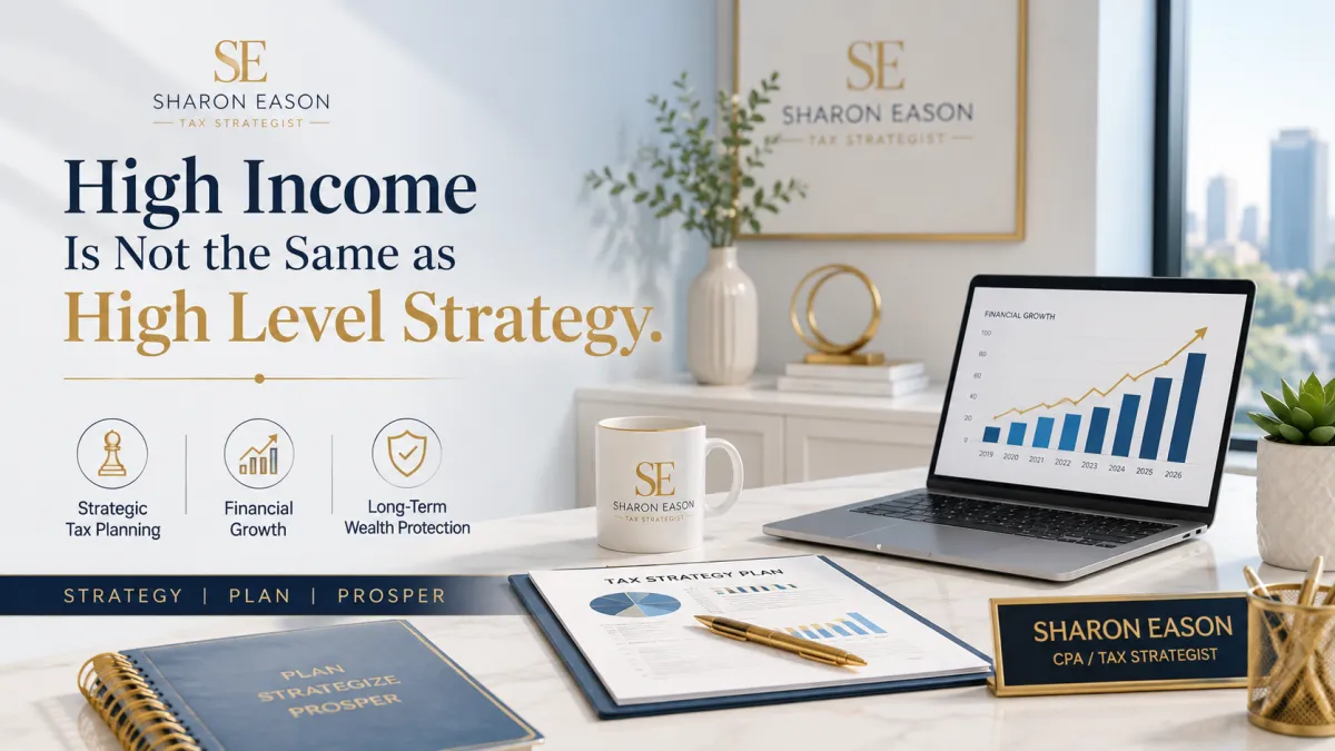 High Income Is Not the Same as High Level Strategy.