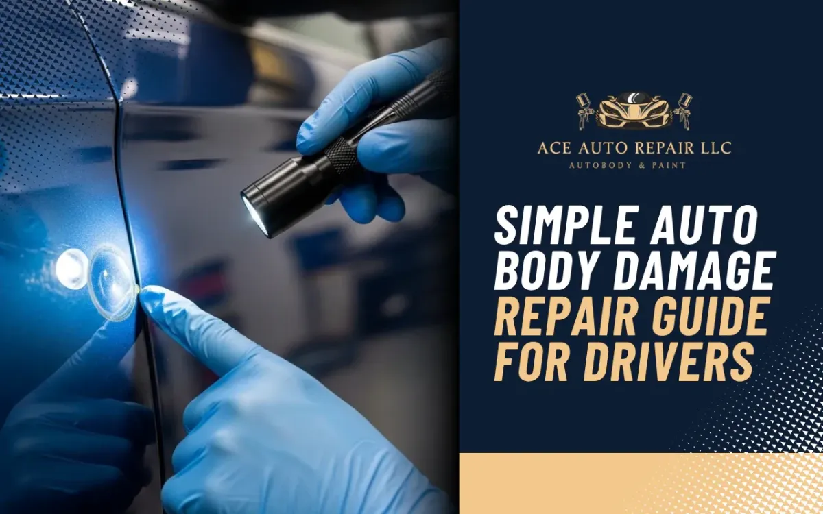 Simple Auto Body Damage Repair Guide For Drivers