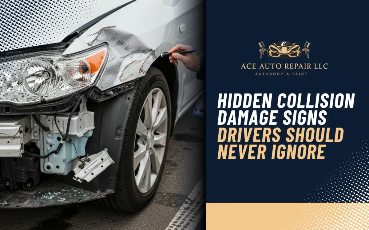 Hidden Collision Damage Signs Drivers Should Never Ignore