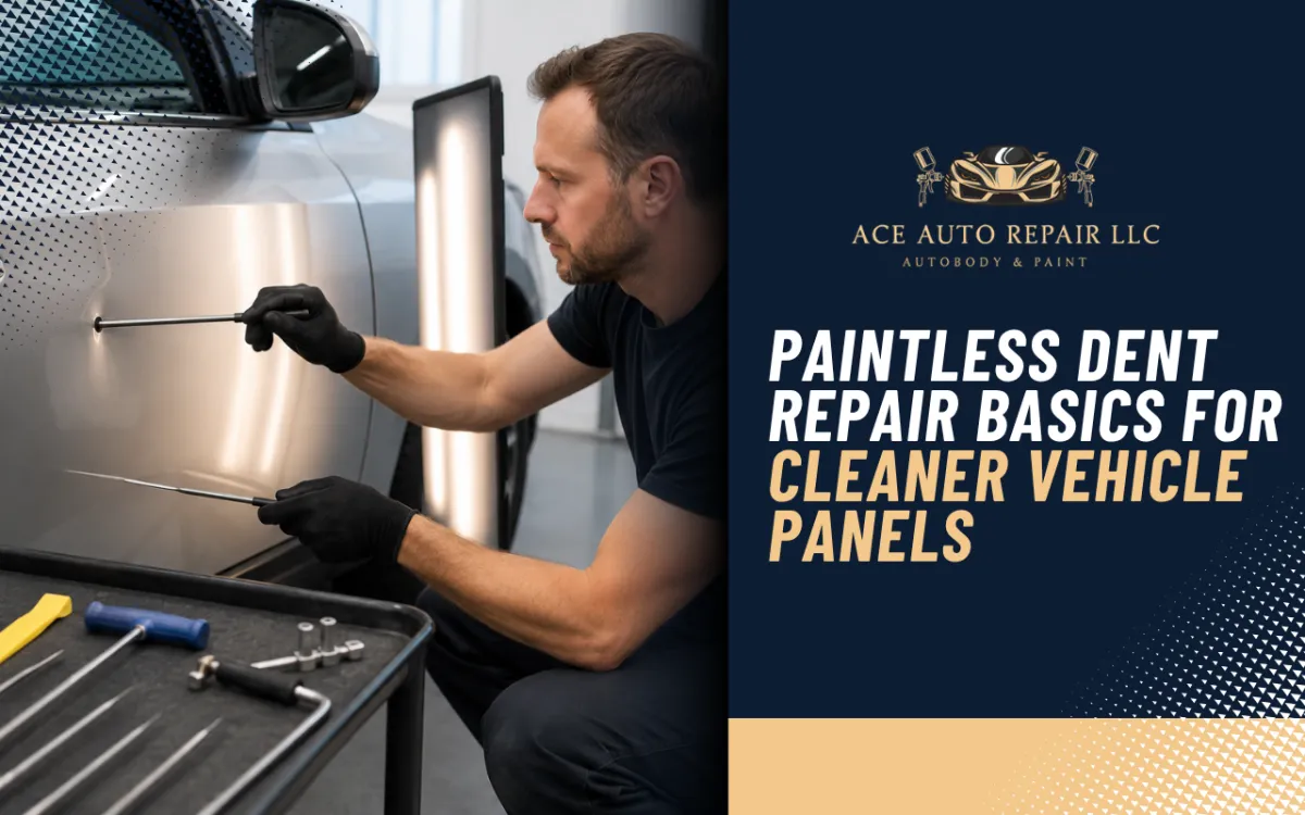 Paintless Dent Repair Basics for Vehicle Owners