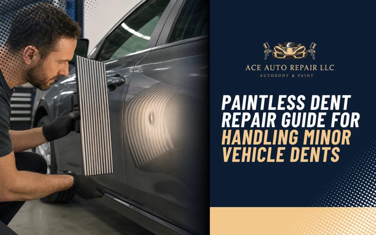 Paintless Dent Repair Guide for Handling Minor Vehicle Dents