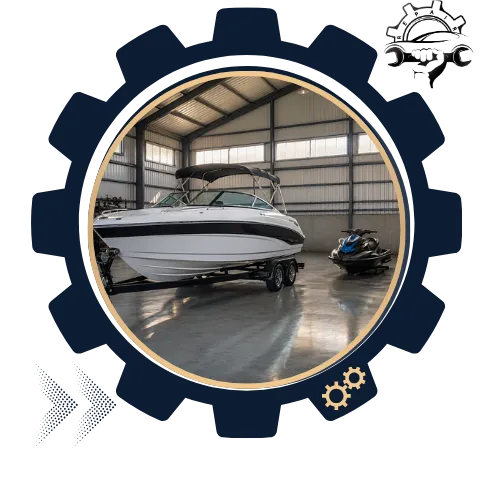 Boat and jet ski storage