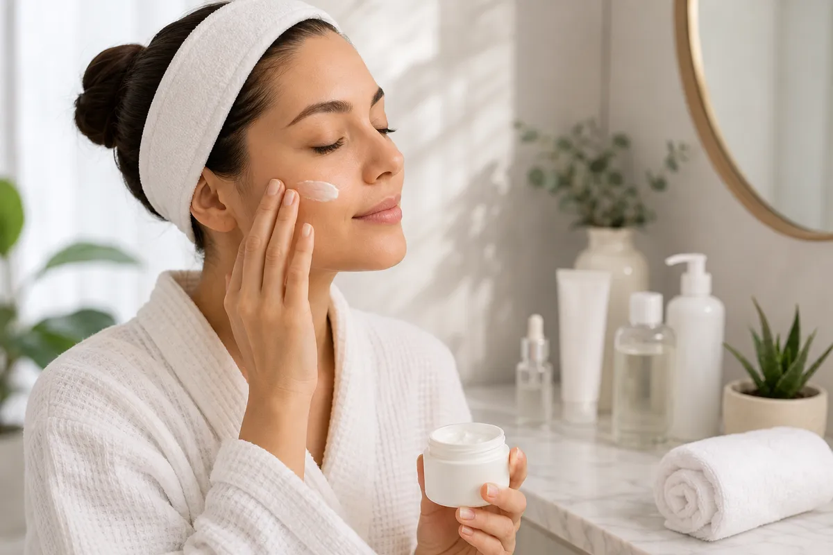 Skin tightening aftercare with gentle skincare and sun protection at ME MEDSPA in Monterey Park CA