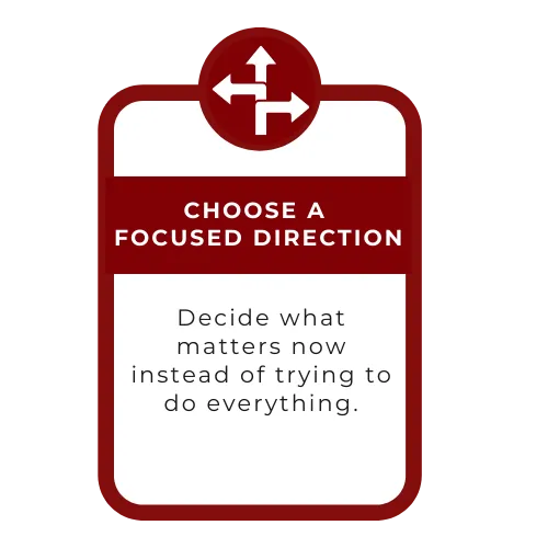 Choose A Direction