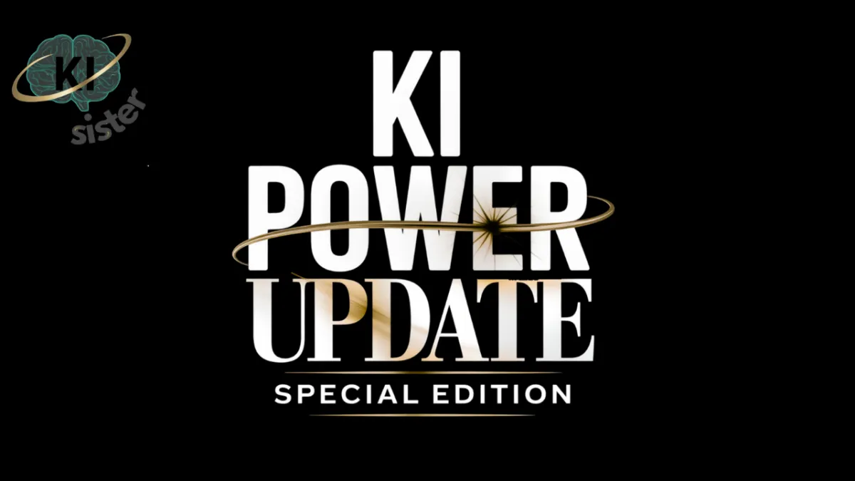 Lgo KI-Sister + Logo KI POWER UPDATE Black Friday Edition