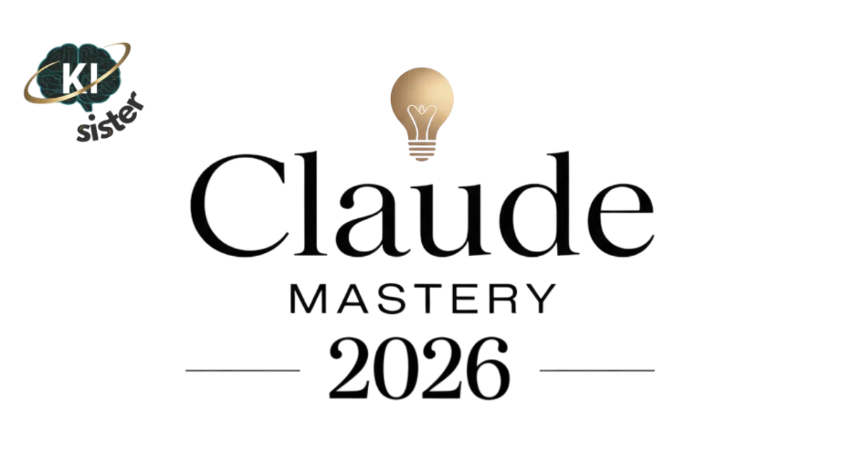 Logo Claude Mastery 2026 und KI-Sister Logo
