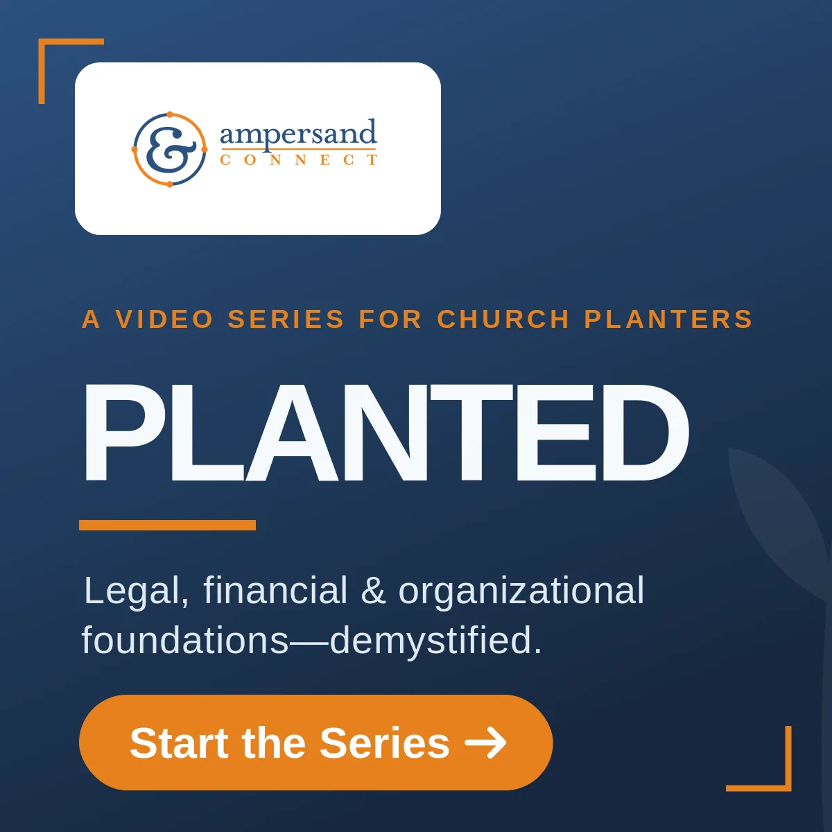 Planted: A Video Series for Church Planters