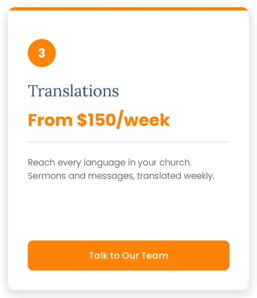 Sermon Translations