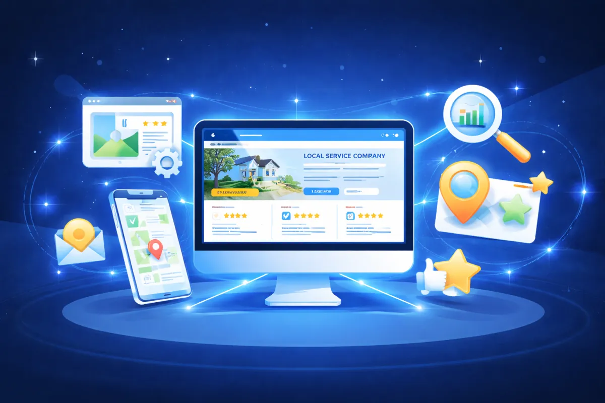 Smart and SEO ranking websites for service businesses.