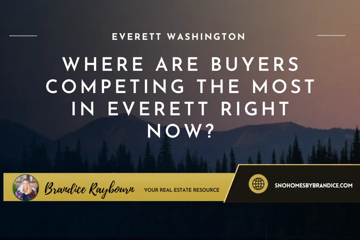 Everett housing market buyer competition June 2026