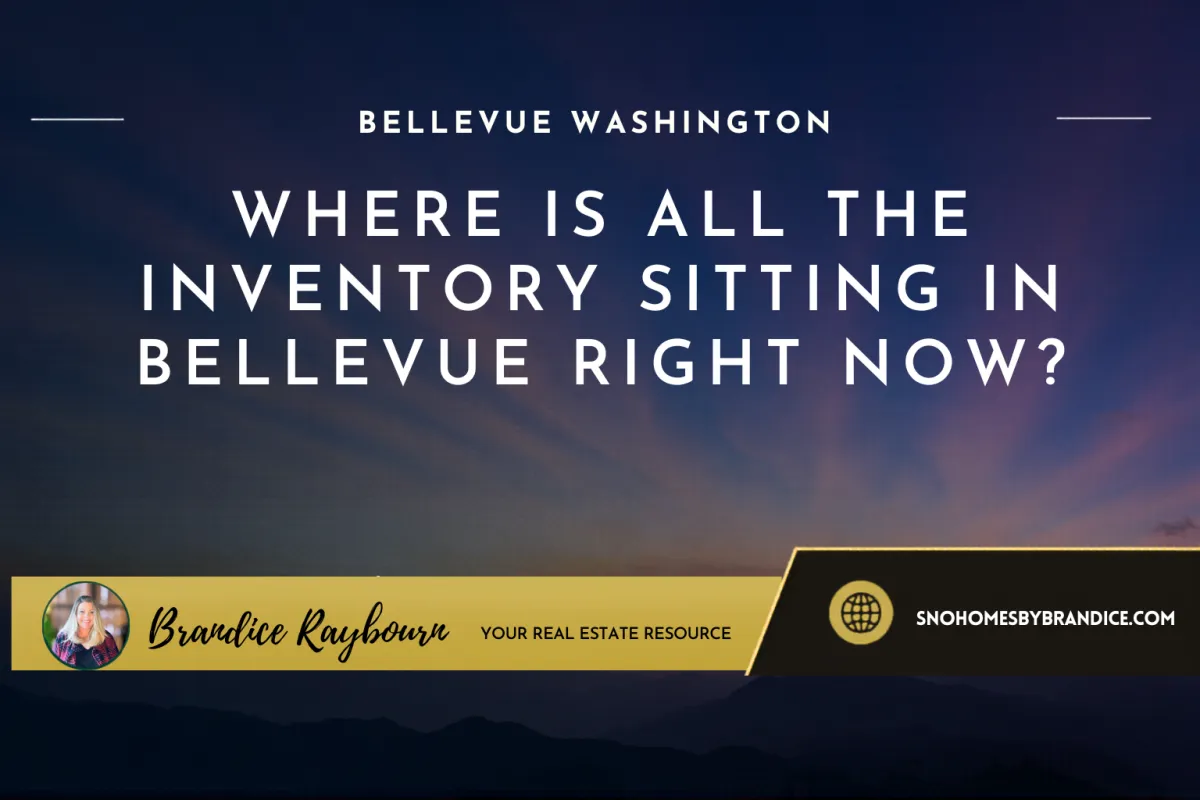 Where Is All the Inventory Sitting in Bellevue Right Now?