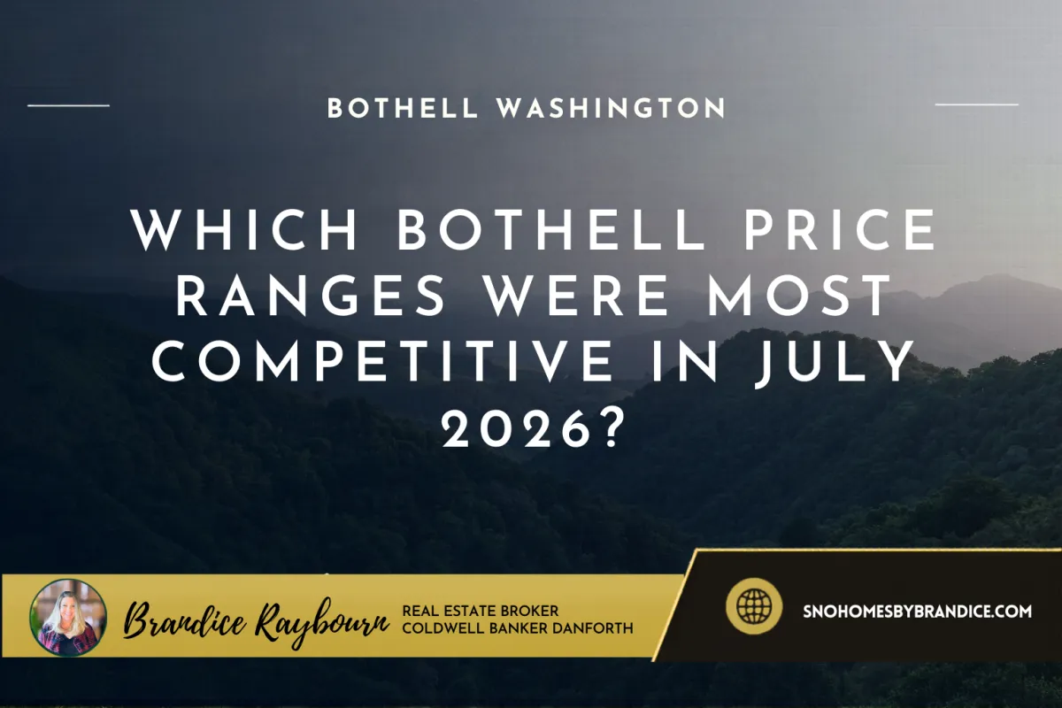 Which Bothell Price Ranges Were Most Competitive in July 2026?