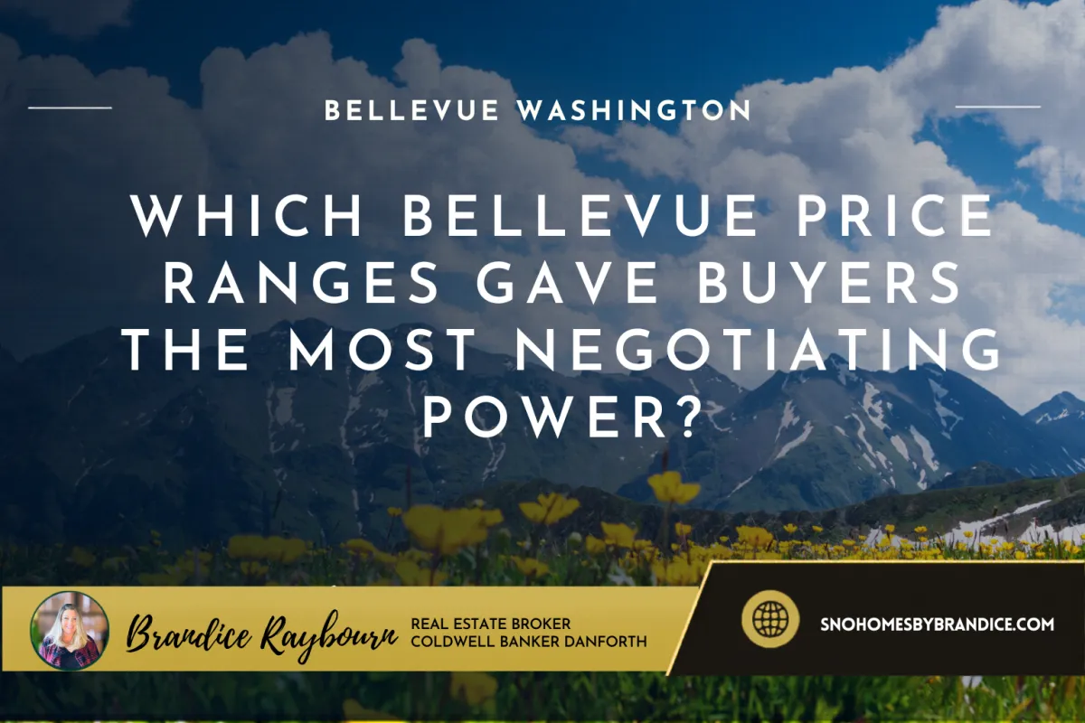Which Bellevue Price Ranges Gave Buyers the Most Negotiating Power?
