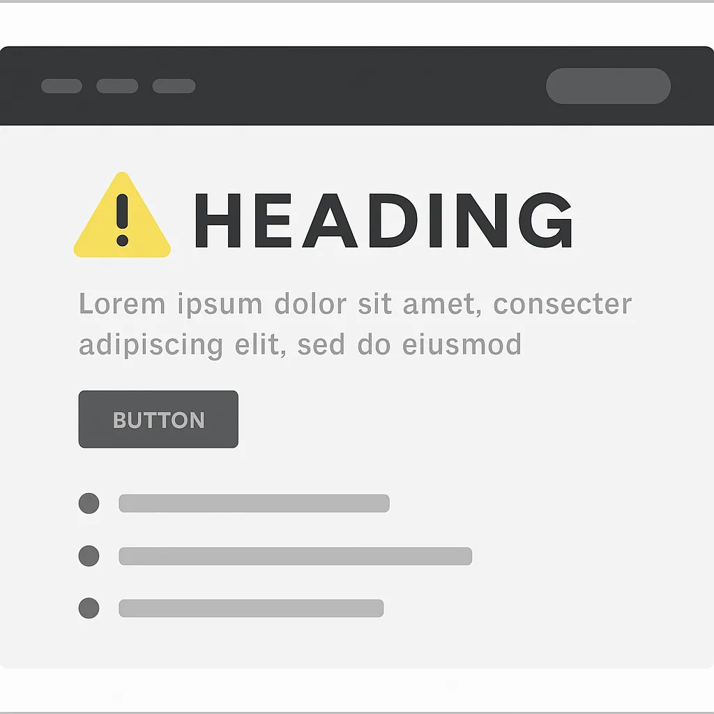 Before accessibility improvements