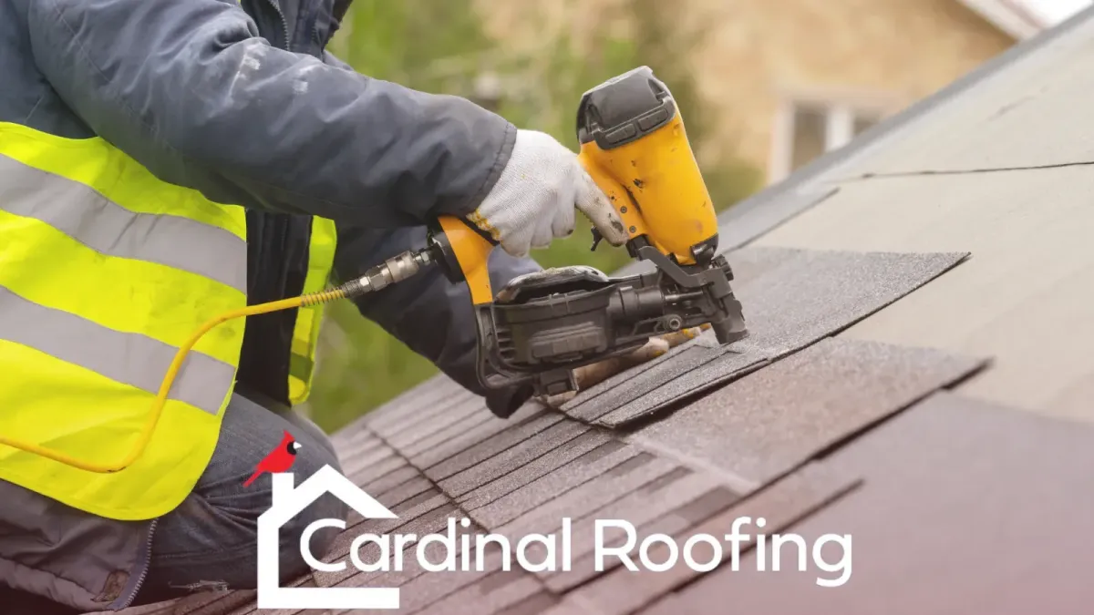 Traditional tiled roof with ornate detailing against sky