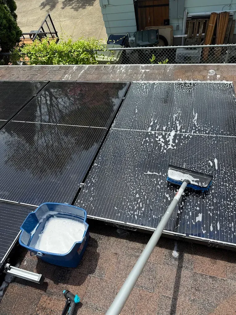 Solar Panel Cleaning in Portland
