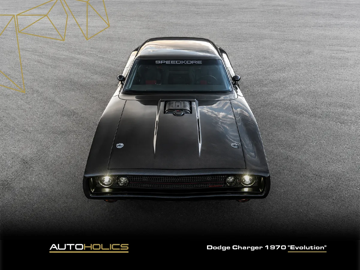 MÉTRICA 09-01 AUTOHOLICS | CRITERIO SEMA VOL. I Base: Dodge Charger 1970 "Evolution" — Construido por SpeedKore