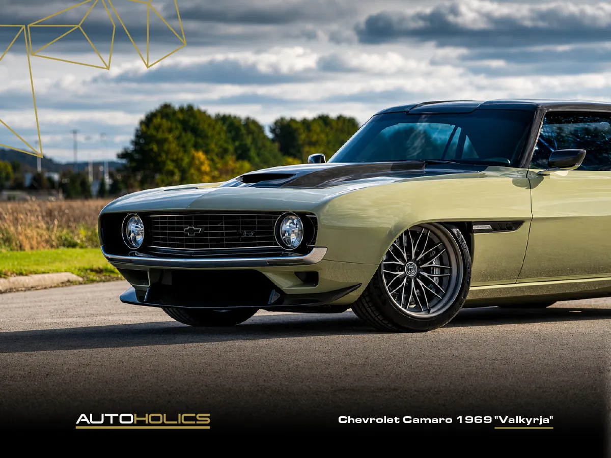 MÉTRICA 09-02 AUTOHOLICS | CRITERIO SEMA VOL. II Base: Chevrolet Camaro 1969 "Valkyrja" — Construido por Ringbrothers