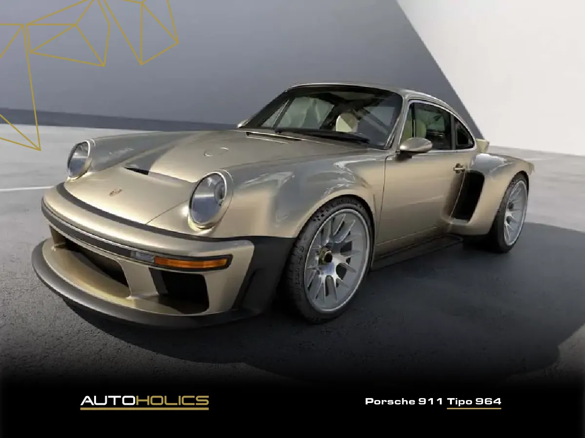 MÉTRICA 10-01 AUTOHOLICS | CRITERIO SEMA VOL. I Base: Porsche 911 Tipo 964 — Construido por Singer Vehicle Desig