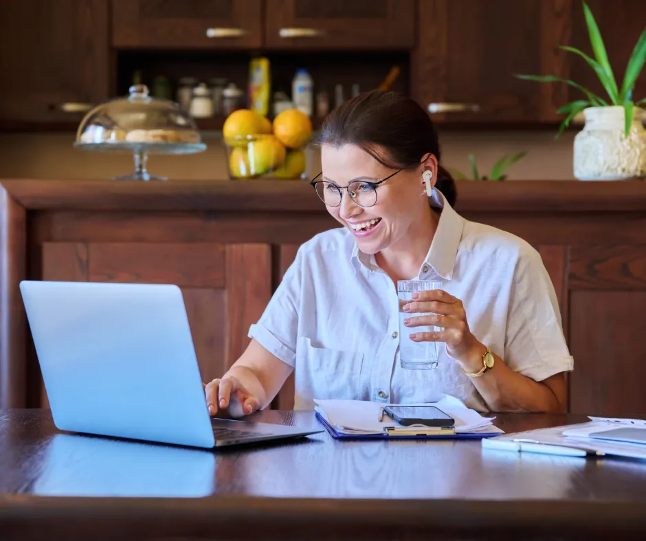 brown and blue globe sphere on table