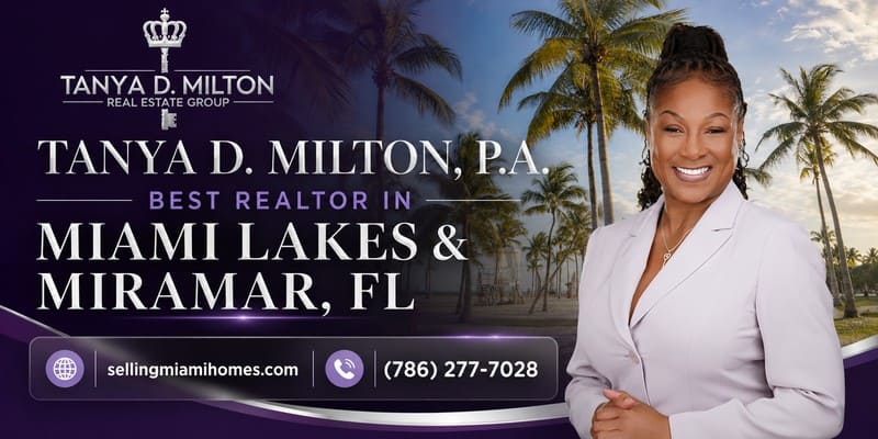 Top Realtor in Miami Lakes & Miramar, FL