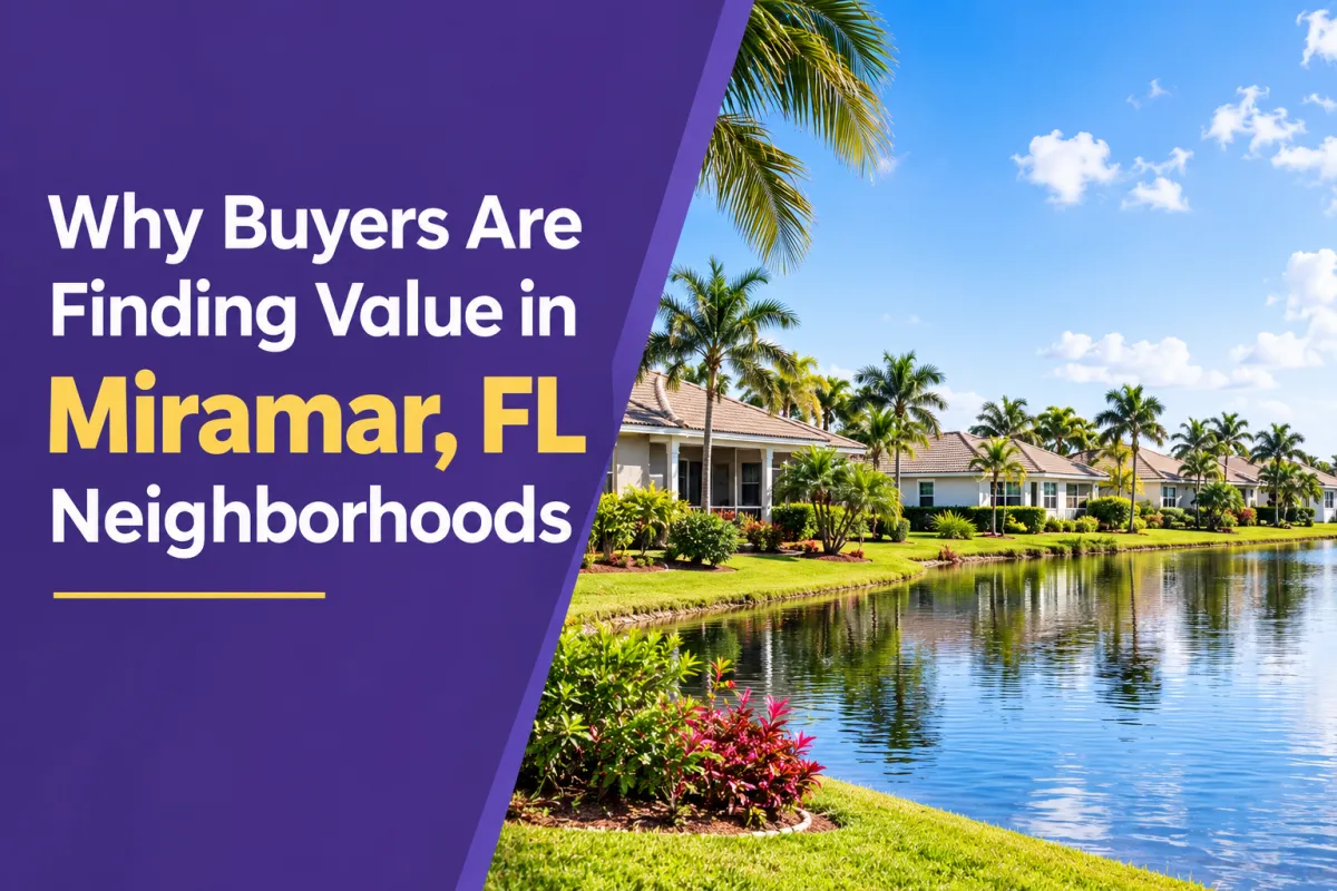 Miramar FL neighborhoods and homes for buyers exploring local real estate