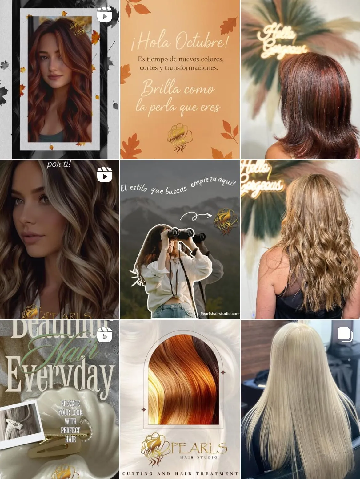 pearls hair studio instagram