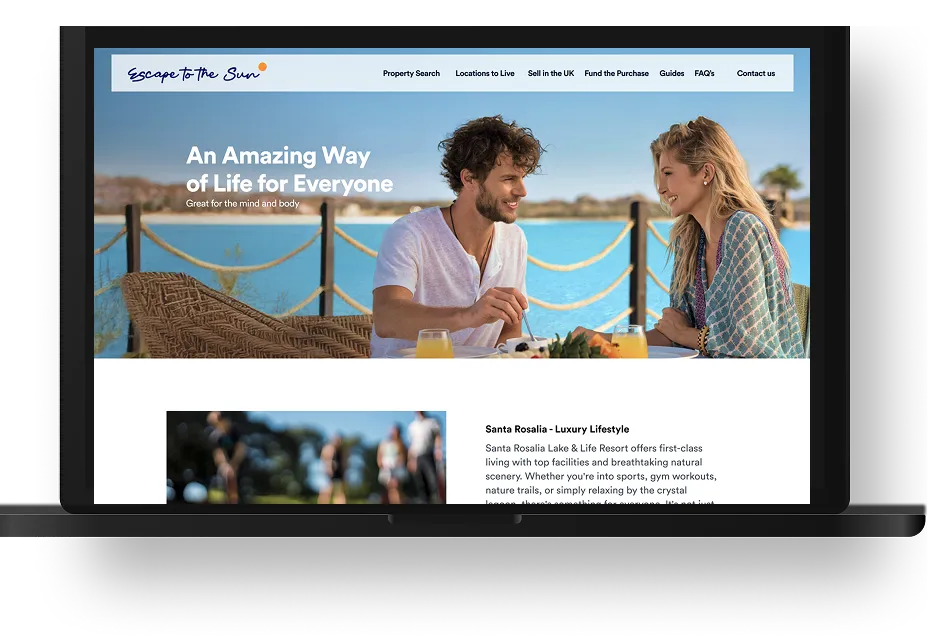 Escape to the Sun Website Logo