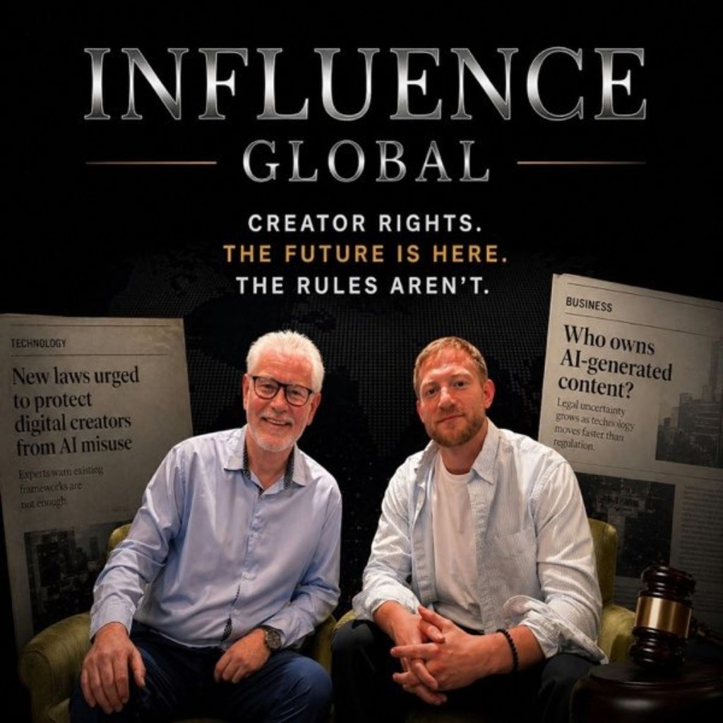 Ed Davidson discussing Cannes Lions and influencer marketing trends on the Influence Global Podcast