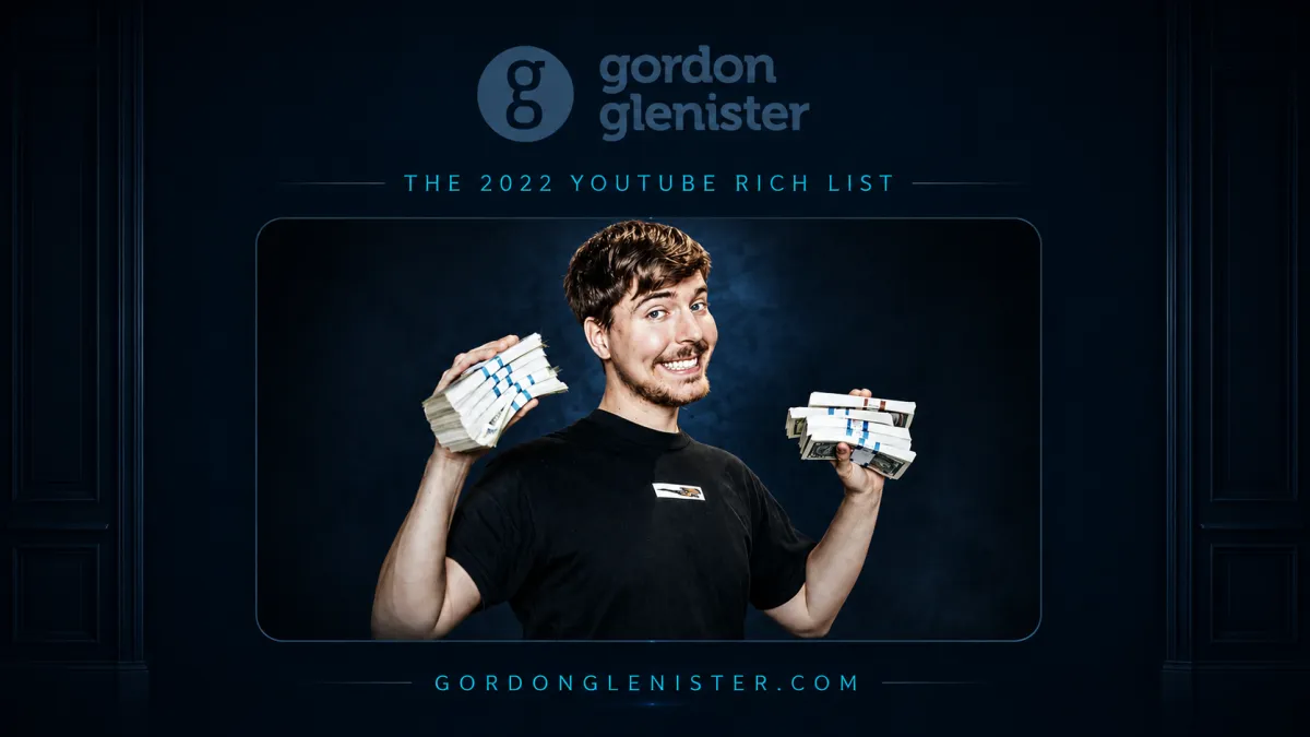 The 2022 Youtube Rich List