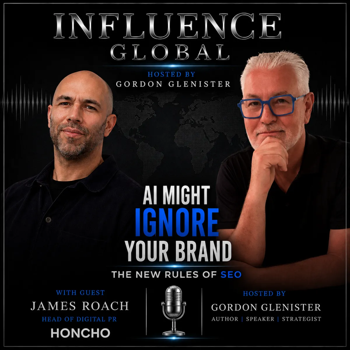 Gordon Glenister with James Roach discussing AI & the new rules of SEO.