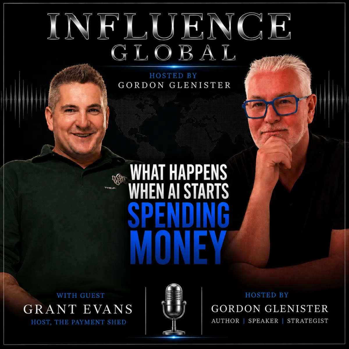Gordon Glenister with Grant Evans discussing AI, SEO and content-led business.
