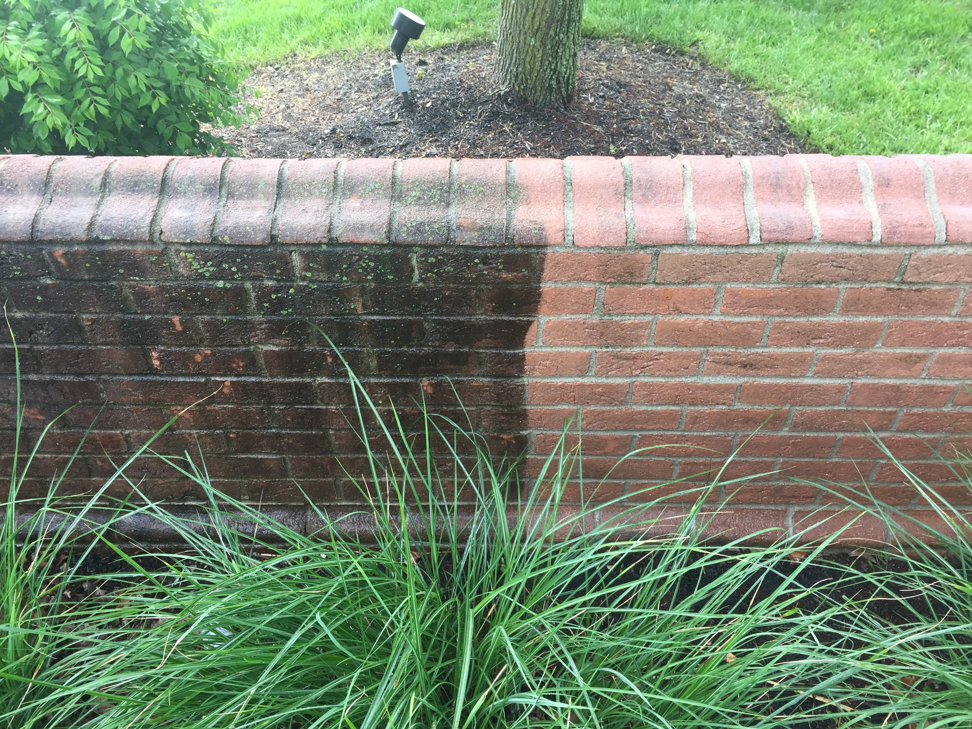 HOA entrance and community exterior cleaning – Missions Pressure Washing service example