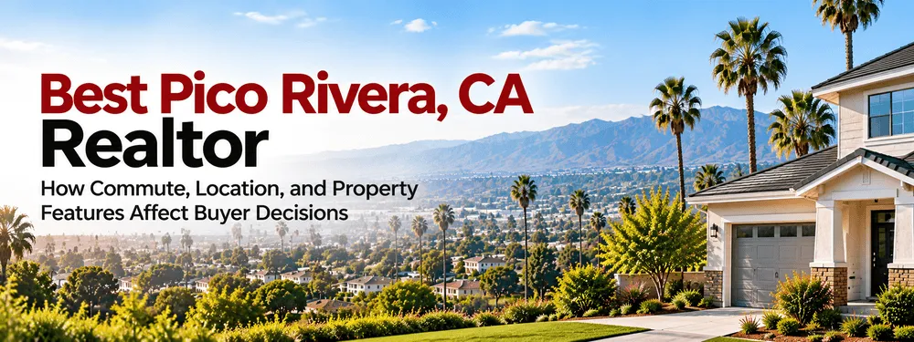 Best Pico Rivera CA Realtor for Home Buyers