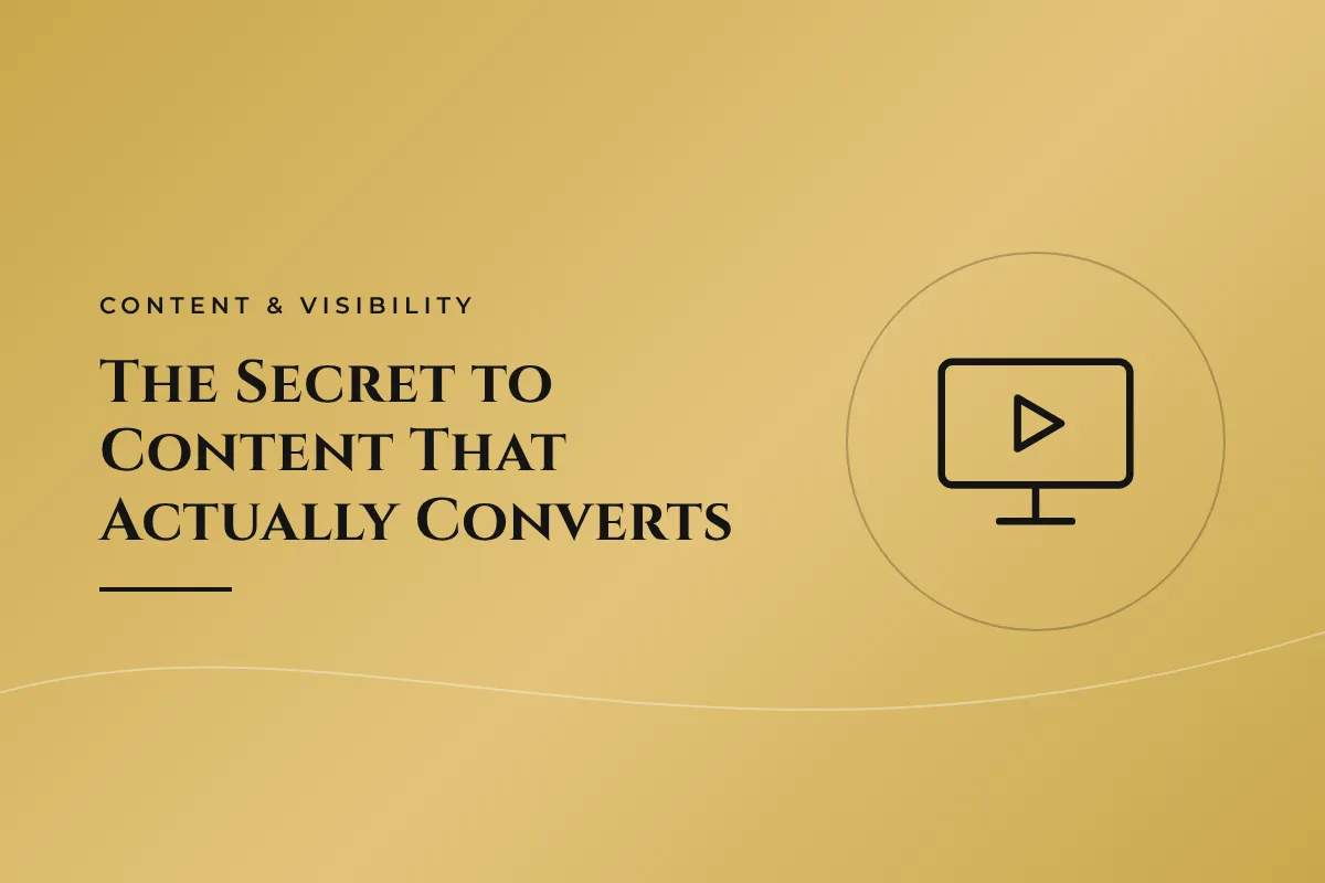 The Secret to Content That Actually Converts