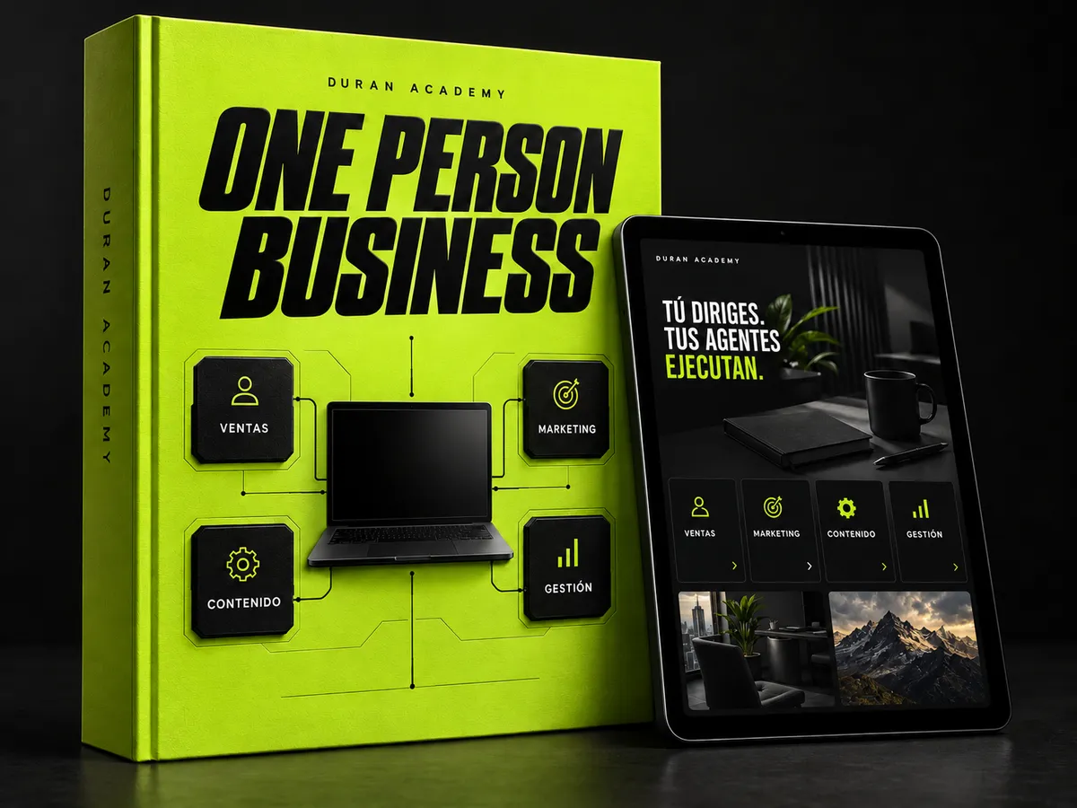 ONE PERSON BUSINESS