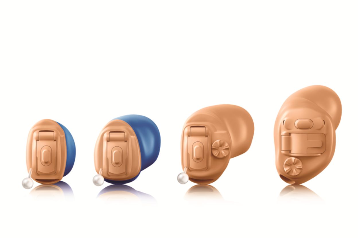 different ITE hearing aids