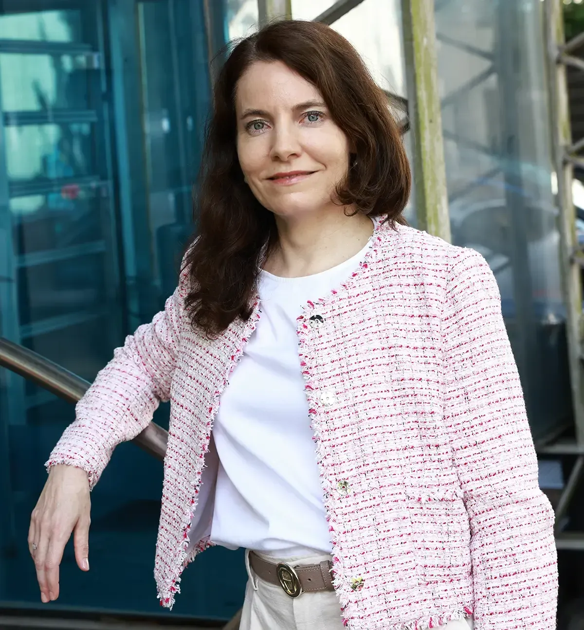 Portrait von Miriam Sabogal, Wirtschaftspsychologin und Trainerin – überzeugt, dass gute Führung aus Haltung entsteht