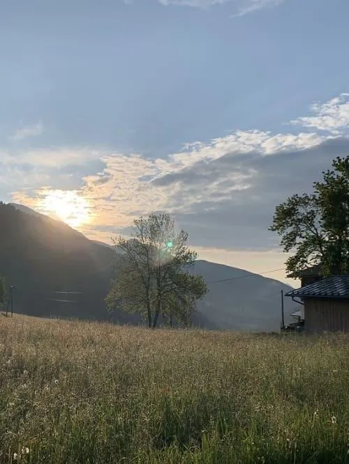 Sonnenaufgang über dem Lesachtal