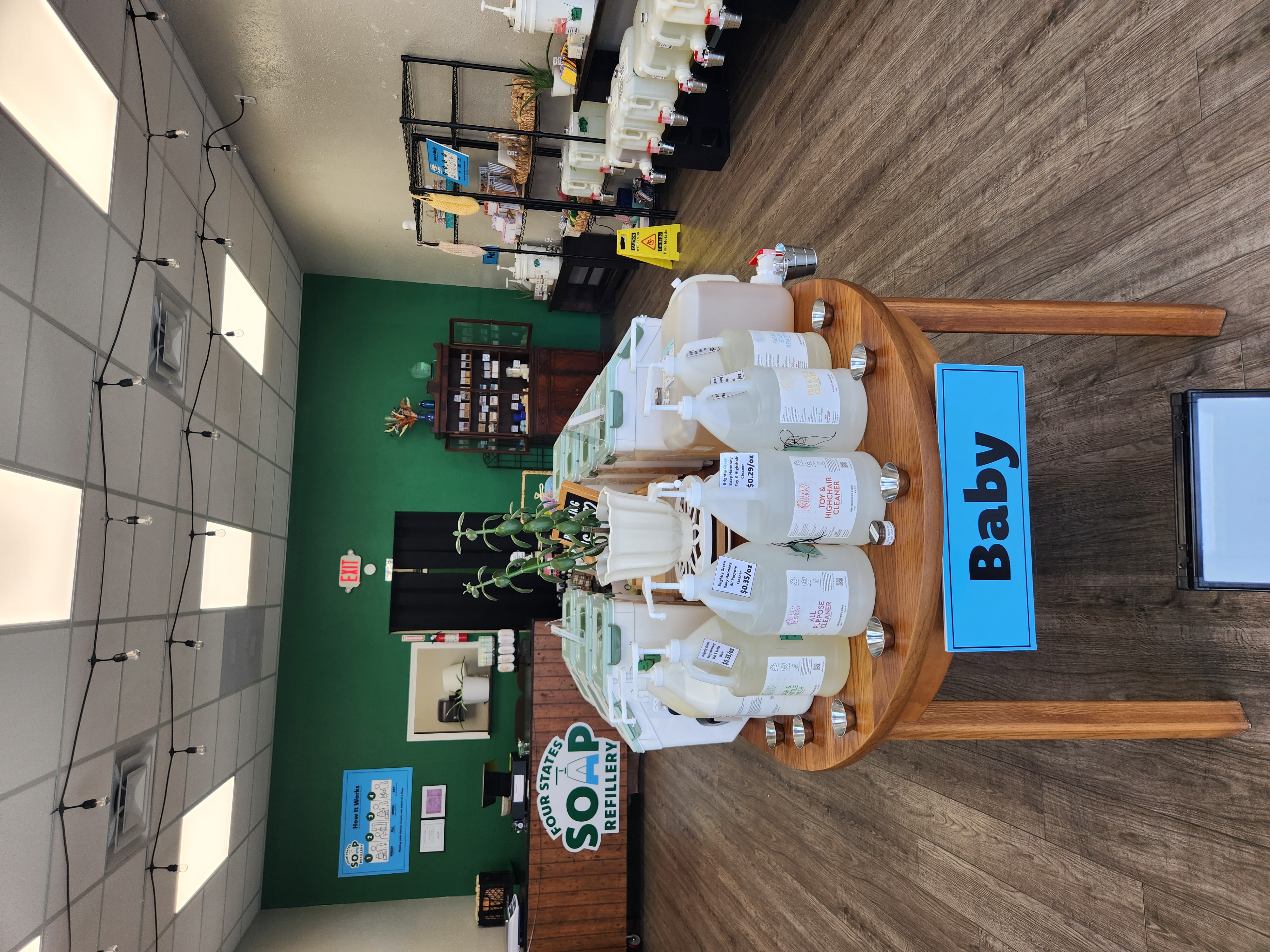 Soap Refillery Shop Interior