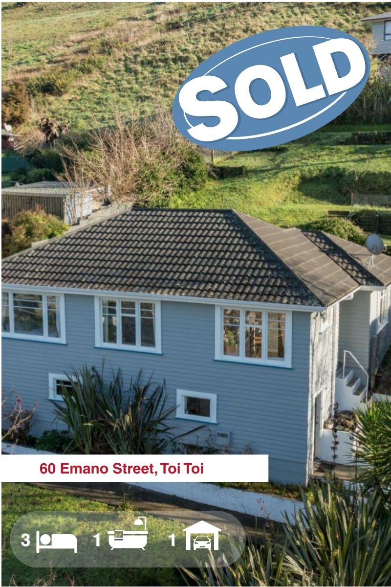 Sold home in Toi Toi | Steph Monopoli