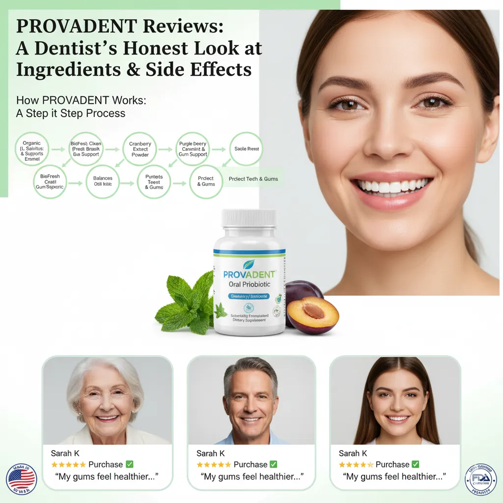 Provadent bottle held by a customer.