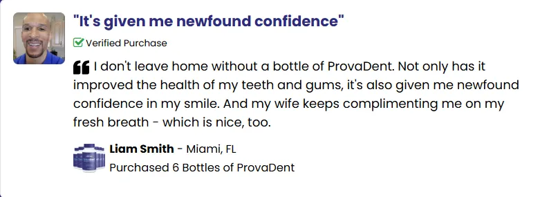 Customer Review snippets.