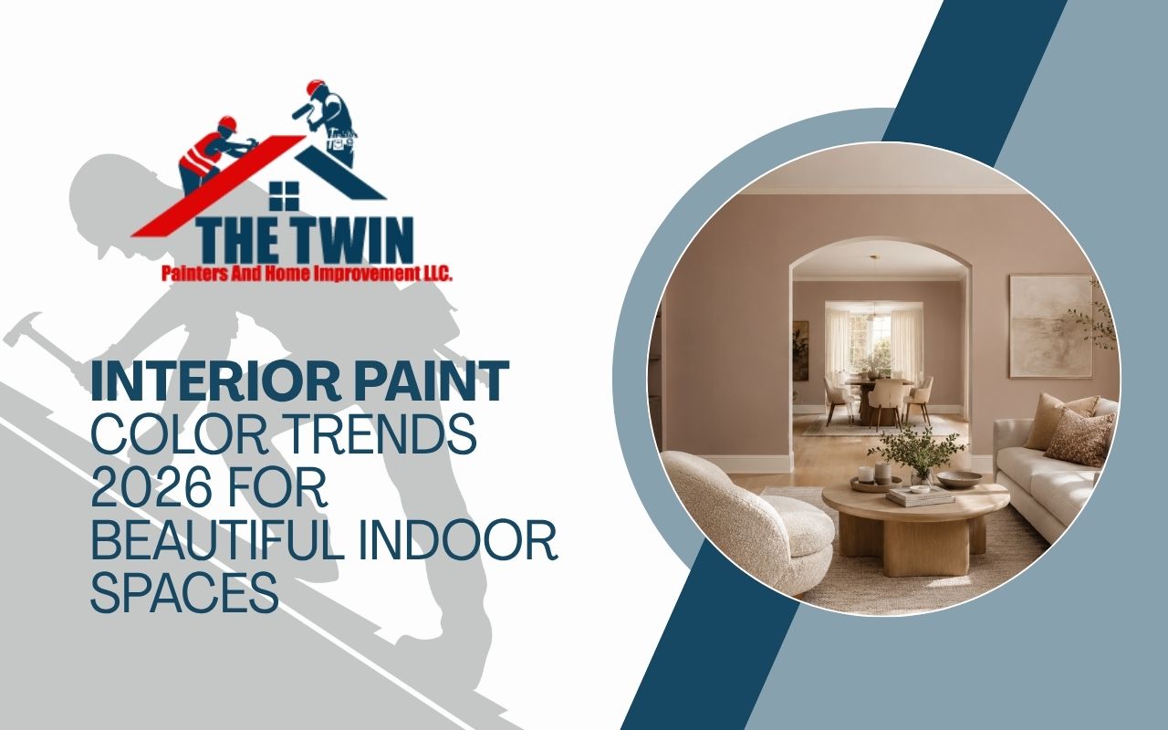 interior paint color trends 2026 in a warm living room