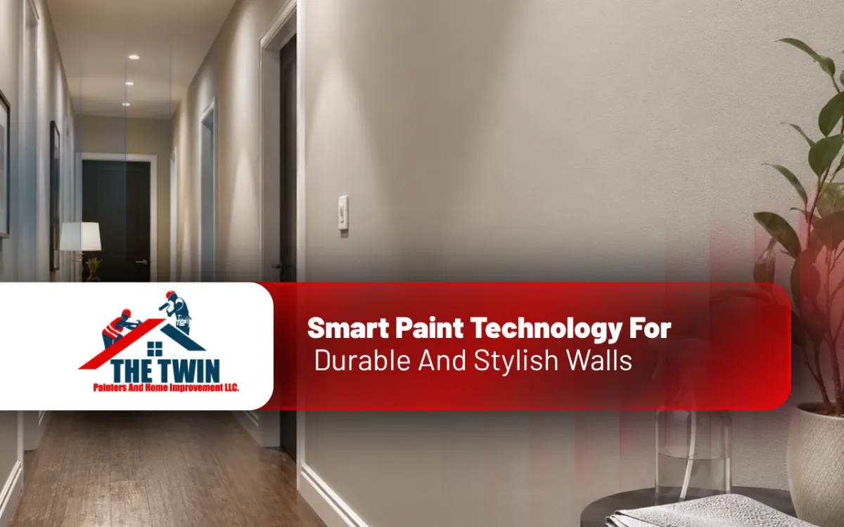  smart paint technology on a clean modern interior wall smart-paint-technology-washable-wall-finish