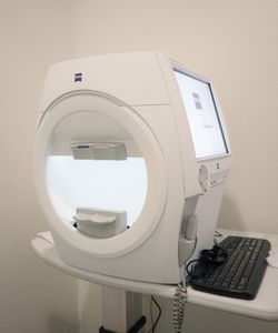 Estudio de campo visual campimetría Querétaro