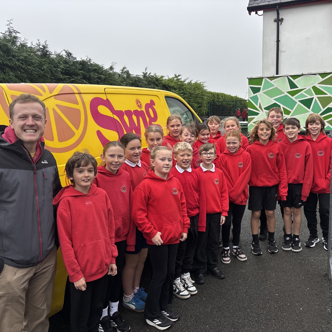 swig smoothies at a school