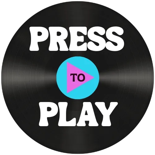 press to play logo