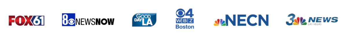 logos of news stations